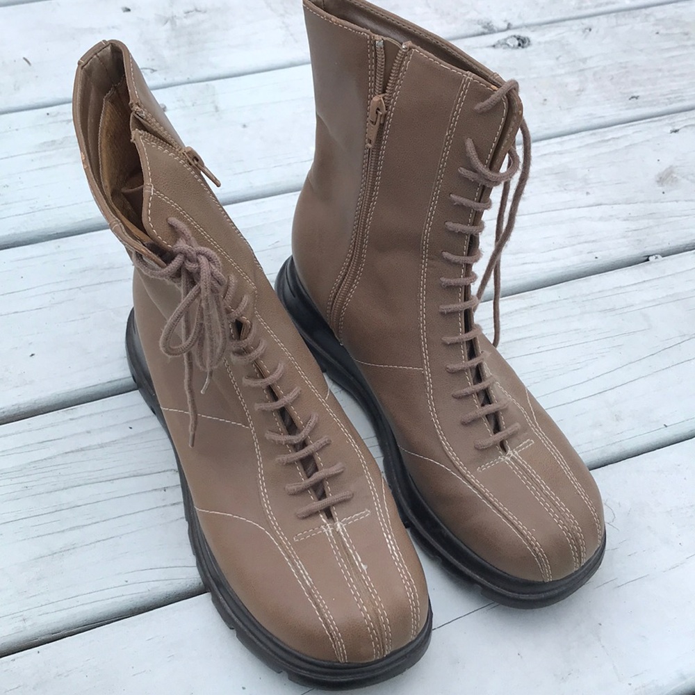 Brown boots